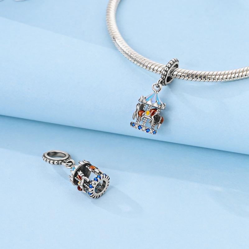 Real Copper Zircon Butterfly Travel Pendant Charms Beads Fit Original Mula Necklace Bracelet Women Jewelry