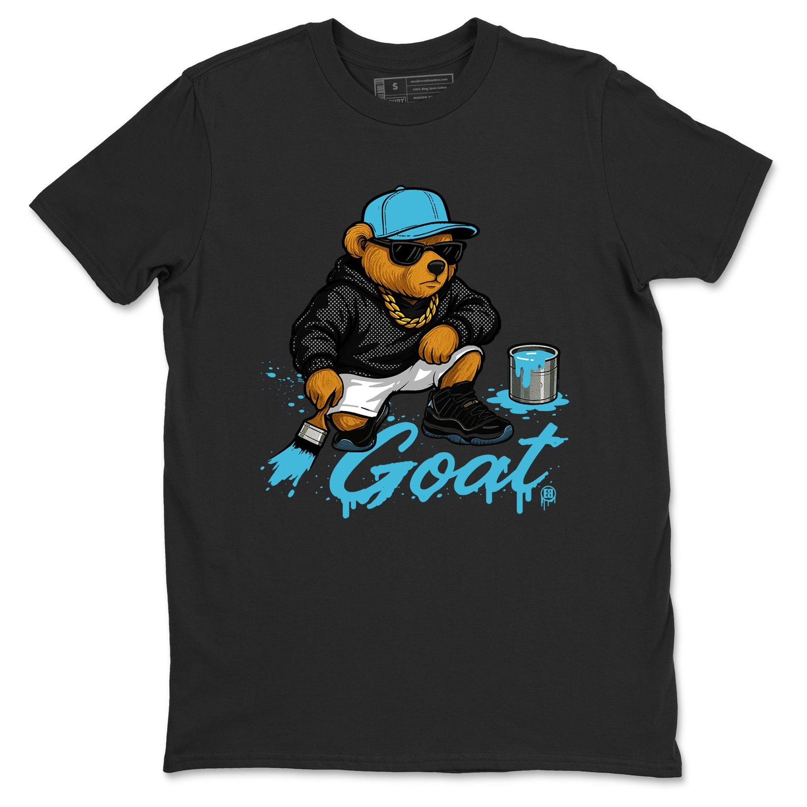 Drip the GOAT graphic tee. Streetwear Best Sneaker Fit Graphic T-Shirt. 11s Gamma 2XL