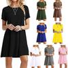 Short Sleeve Dress Women's New Summer Fashion Outdoor Clothing