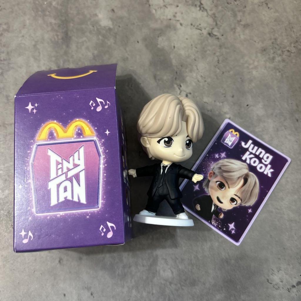 [USED] Not available in Japan, McDonald's exclusive TinyTan Jungkook figure, BTS
