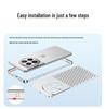 OnePlus 12 Honeycomb Metal Phone Case with Heat Dissipation and Spring Buckle