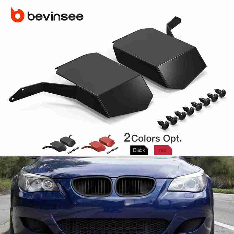 BEVEE 1 Pair Air Induction Intake Scoops for BMW E60 E61 520i 525i 530i 535i 520d 525d 530d 535d M5 2007-2010