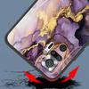 Marble Phone Case For Xiaomi Redmi Note 14 13 5G 10 11 12 Pro Plus 4G 14C 13C 12C 10C Black Cover