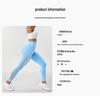 Women's Jacquard Yoga Pants Hip Lifting Hollow Design Shaping Workout Leggings High Elasticity Breathable Fitness Trousers Cross Border Style