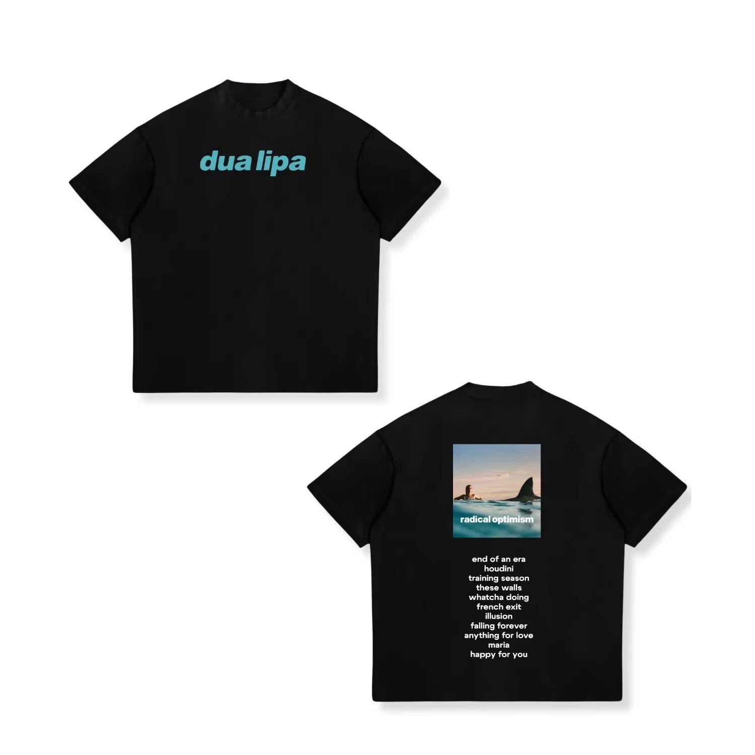 New Dua Lipa Radical Optimism Summer T-Shirt – Unisex Pure Cotton Fan Tee L