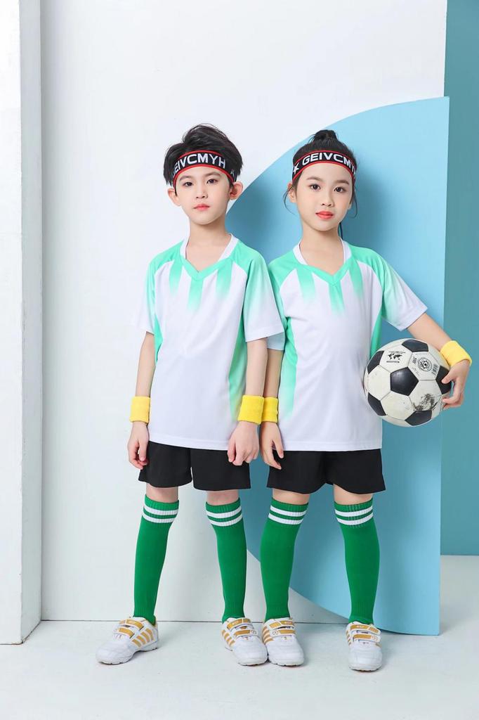 Summer New Soccer Training Uniform Men'S And Women'S Suit Adult Children Team Competition Training Uniform Jersey Fb07