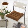 Thickened Solid Color Cushion Students Office Chair Pad Soft Computer Seat Pads Tatami Living Room Square Stool Cushions Mats