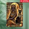 Metall-Wandkunst Blechschild 20x30cm Retro Vintage Wohnkultur