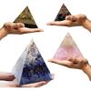 FUNSHOWCASE Pyramid Resin Epoxy Mold for Womens Jewelry Making, Polymer Clay, Soap Making, Cabochon Crystal Gemstone Crafting Projects Extra Large