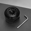 Handlebar Clock Timepiece for Motorcycles, Analog Bar-Fit Clock for 22-25.4 Mm Bars and Daily Travel Road Use Access
