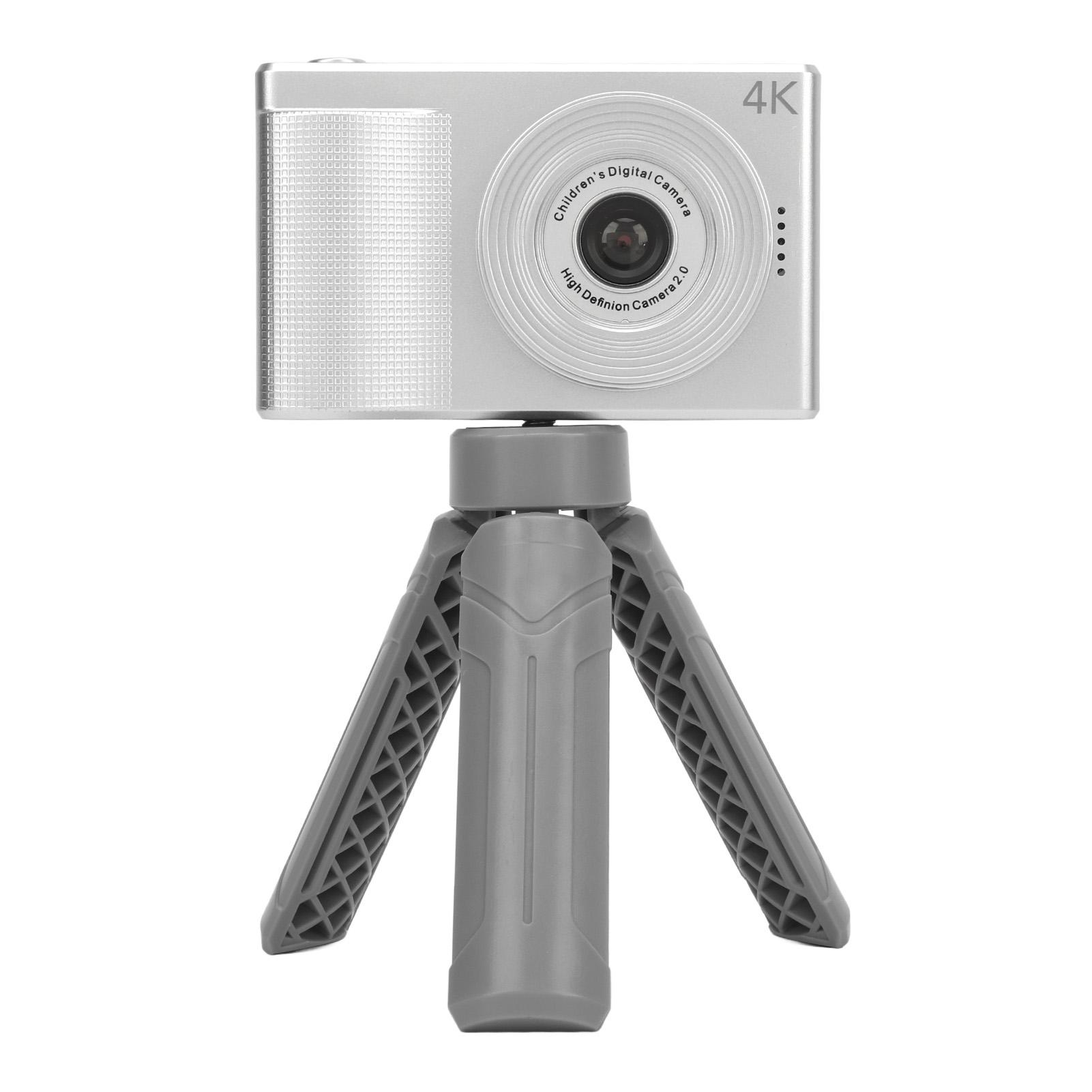 

Цифрова камера 1080P зі штативом, подвійний об єктив 40 МП HD, запис селфі-відео, весела відеокамера для