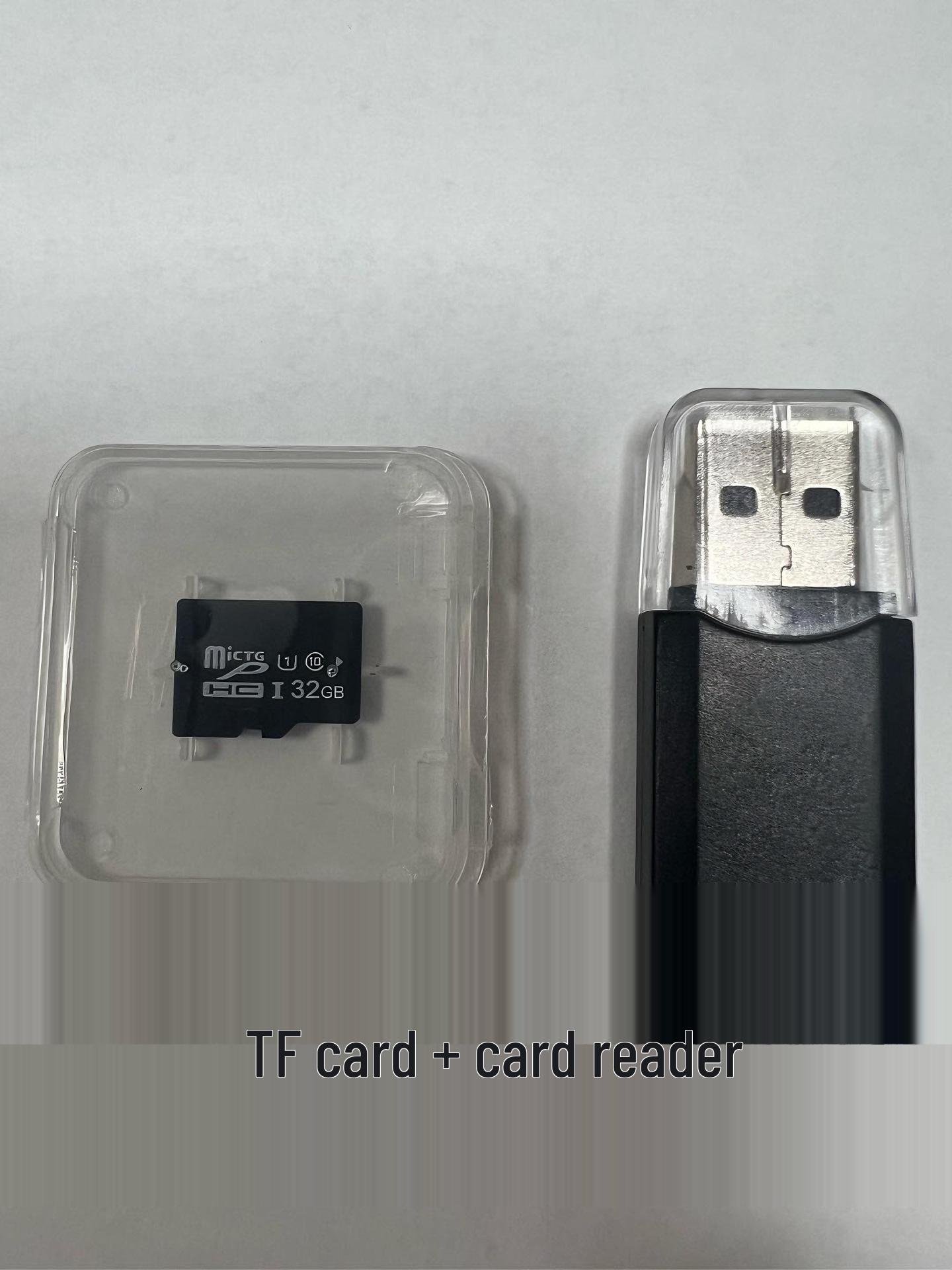 

Мультяшная цифровая камера с картой памяти 4 ГБ, 8 ГБ, 16 ГБ, 32 ГБ для детей - Запись HD-видео и фото 16GB TF Card + Reader чёрный