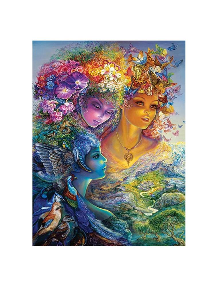 

Алмазная картина женская вышивка крестом полная алмазная 5D сделай сам вышивка волк мозаика настенное искусство алмазное украшение для дома искусство подарок Full Round 20x30CM