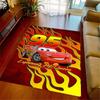 Carpets Home Cartoon Printed Carpet Cars Lightning Mcqueen Large Area Rugs New