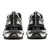 Li Ning Kinder Flowing Fire Bequeme Einfache Rutschfeste Verschleißfeste Low-Top Freizeitschuhe Kinder Freizeitschuhe Schwarz Weiß YKCU040-1