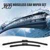 Durable UV Resistant Wiper Refills 2Pcs Front Blades for Discovery 5 L462 2017-2022, 24"+20" Rainy Day Windshield Wipers Beamless Set, Quiet