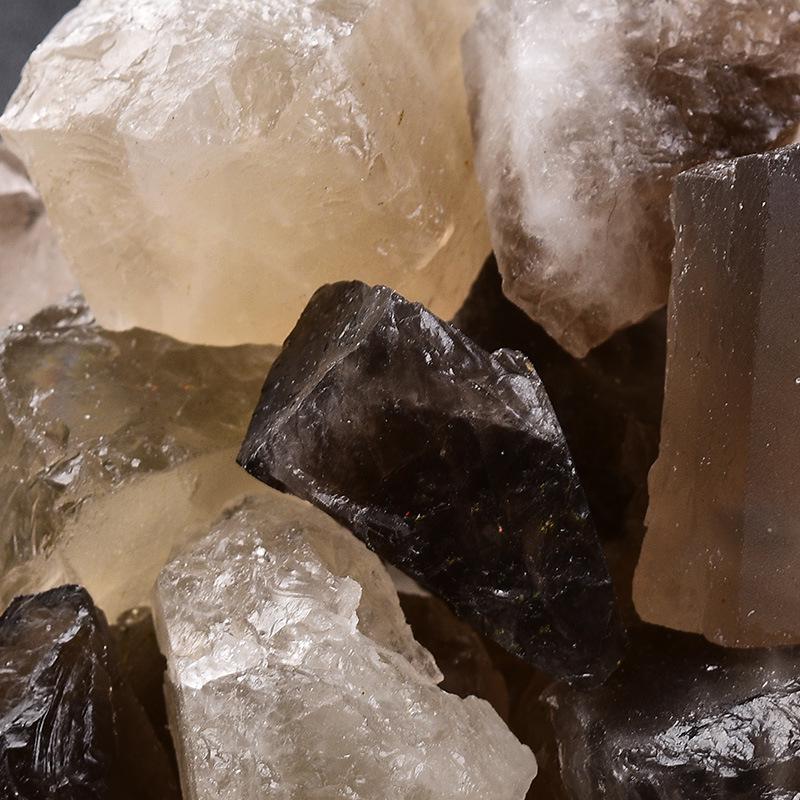 Natural Smoky Quartz Crystal Gemstone for Home or Office Decor