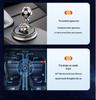 Solar Rotating Football Aromatherapy Ornament for Car Interior - Summer Fragrance Collection