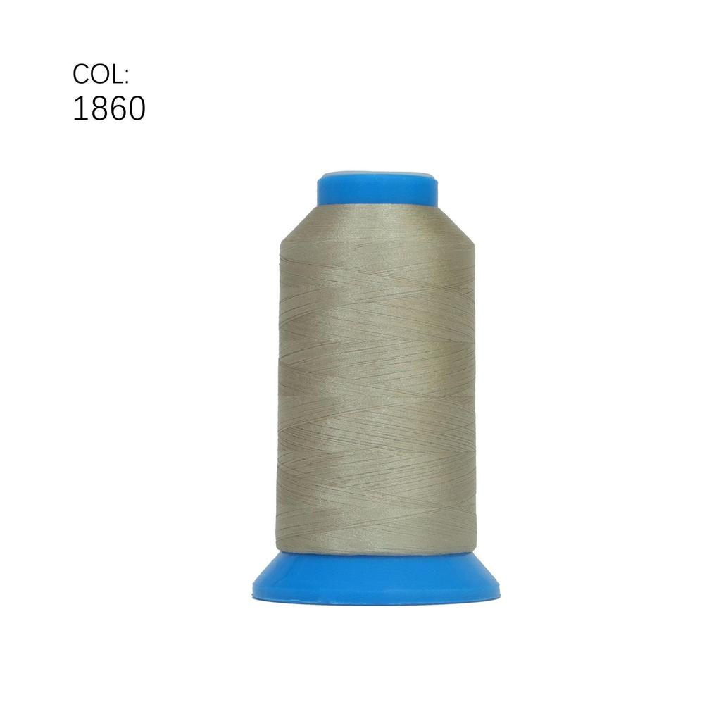 Linha de Bordado 75D/2 de Poliéster Ultrafino de Alta Resistência - 80 Cores, 4000 m