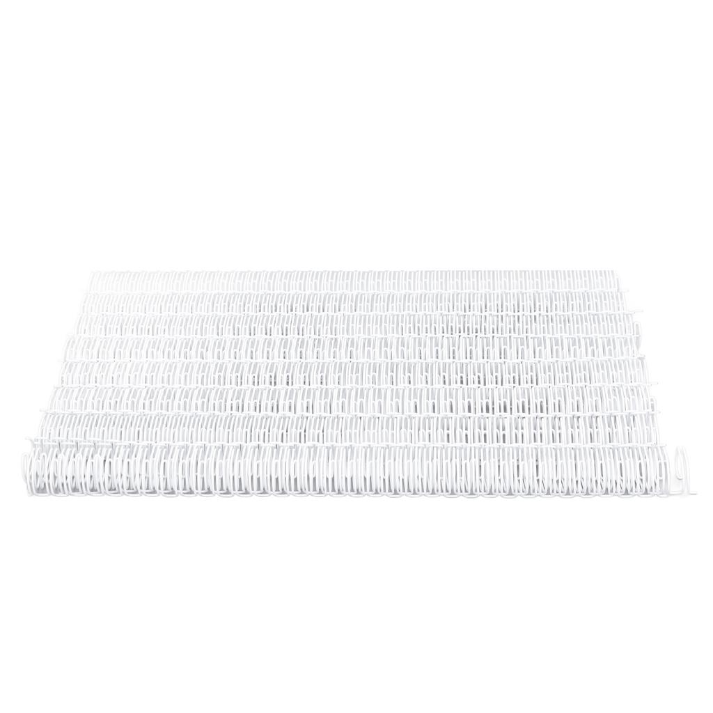 100PCS Double   Wire Binding Spines 9Celsius16 Inch 34   3:1 Pitch 120 Sheet Capacity   Spiral Binding Coil for Student Coworker