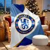 Chelsea F.C Print Blanket - Soft & Comfortable, for Bedroom, Travel, Sofa, Home Decoration - Birthday Christmas Gift for Friend