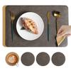 Luxury Western Food Mat Waterproof Hotel Insulation Mat Placemat  Dinning Table Decoration