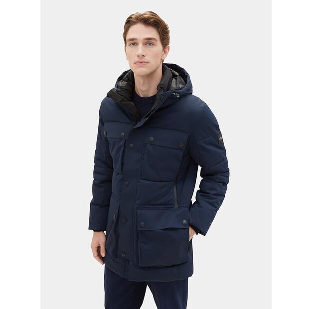 

Пуховик Tom Tailor 1037359 синий Regular Fit XXL