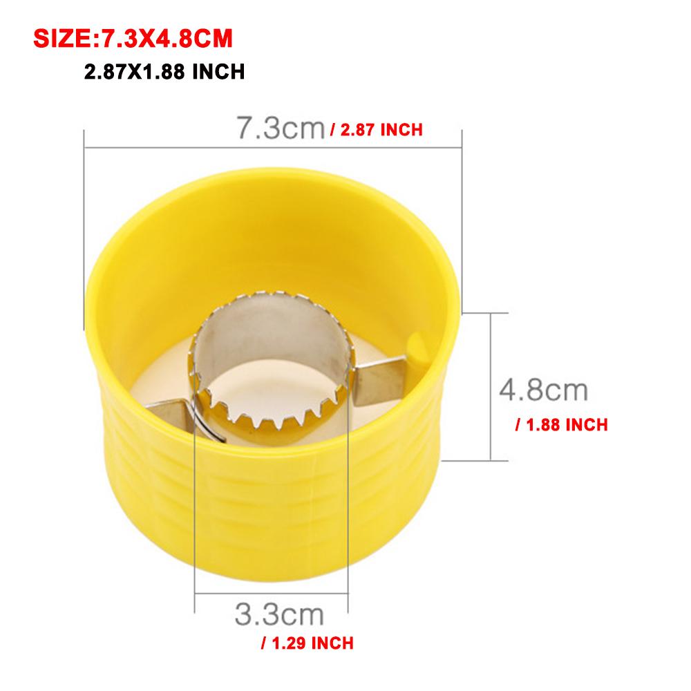 Stainless Steel Corn Planer Kitchen Thresher Corn Cob Peeler Tool