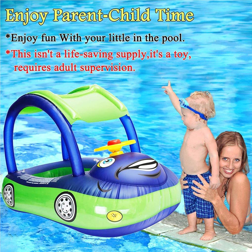 Inflatable Float Seats Swimming Ring Floating Swim Accessories Aerated Handheld Sports Sun Protection Water Birthday Gifts