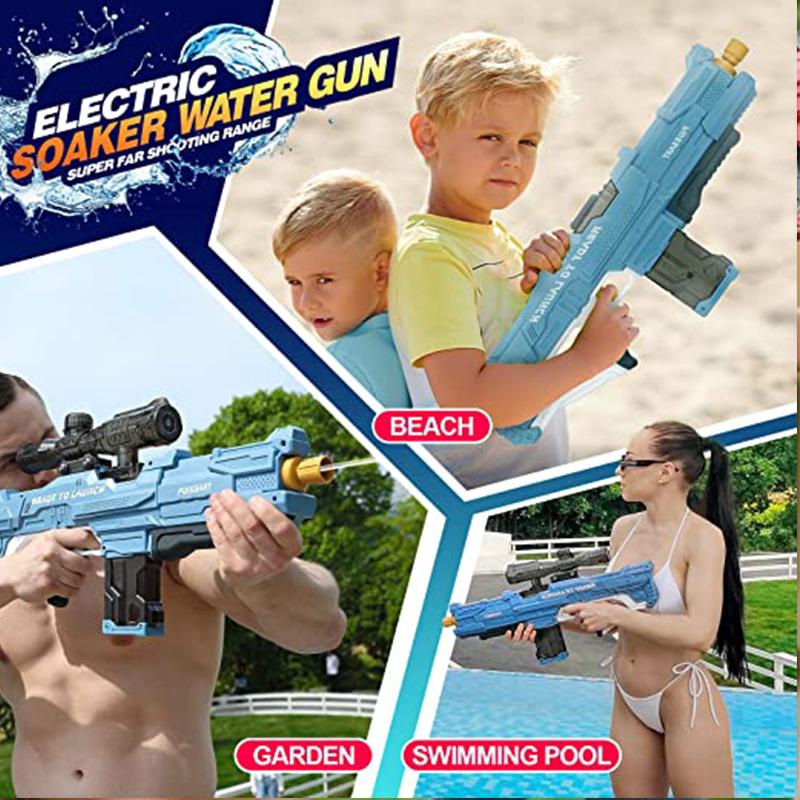 Water Gun Summer Outdoor Beach Game Toys Children's Pull-Out Water Gun Toy Party Outdoor Beach Swimming Water Spray Kids Toys