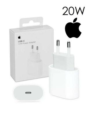 Adaptateur Secteur Chargeur Origine Apple 20W iPhone 12 13 14 USB-C Type-C Prise EU