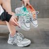 Mixed Batch Women's Shoes  Autumn Rubber Soft Bottom Mesh Breathable Platform Sports Leisure Sports Dad Shoes Women