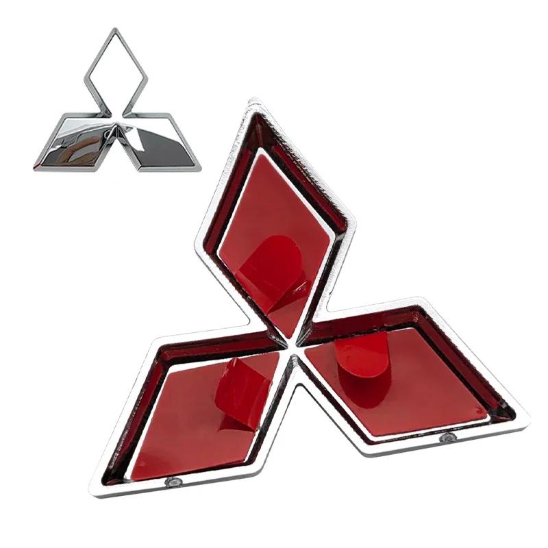 For Mitsubishi Lancer Outlander Pajero ASX Eclipse Cross Ralliart ABS Car Steering Wheel Buckle Replaced Emblem Overlay Sticker