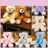 Seven Colours Teddy Bear Plush Toy Animal Stuffed Doll Decoration Kids Gift