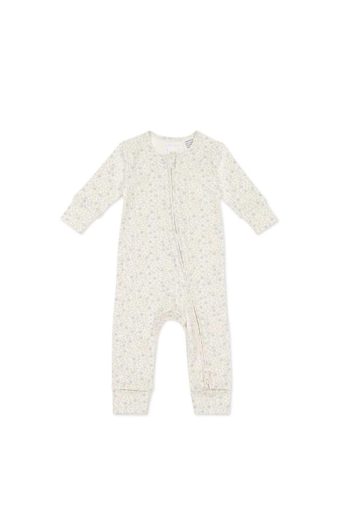 Jamie Kay Organic Cotton Elodie Size 60 Romper, Whisper, White, JBCO251175, Baby,