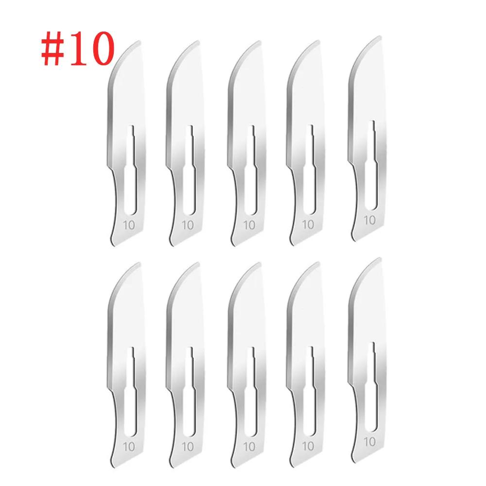 Carbon Steel Surgical Scalpel Blades+Handle Scalpel DIY Cutting Tool PCB Repair Animal Surgical Knife Dropshiping Surgical Knife