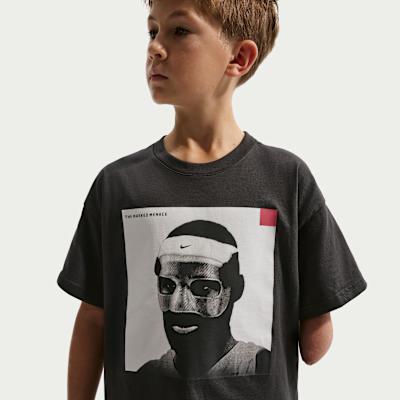 Nike T Shirt LeBron Masked Menace Kids XS