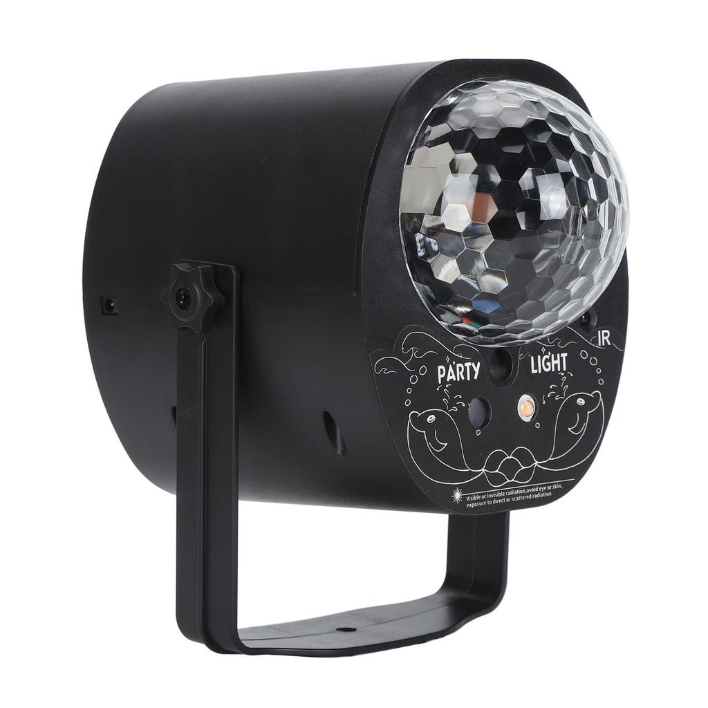 Party Ball Lights LED 3 In 1 Multiple Patterns Sound Activated Remote Control Stage Ball Light for