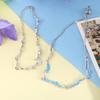 Shimmering Rhinestones Bracelet Fashionable Silver Plated Handchain Adjustable Length Wristchain Stylish Party Jewelry