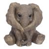 Resin Elephant Statue Crafts Cute Elephant Ornament Home Decoration for Living Room Bedroom