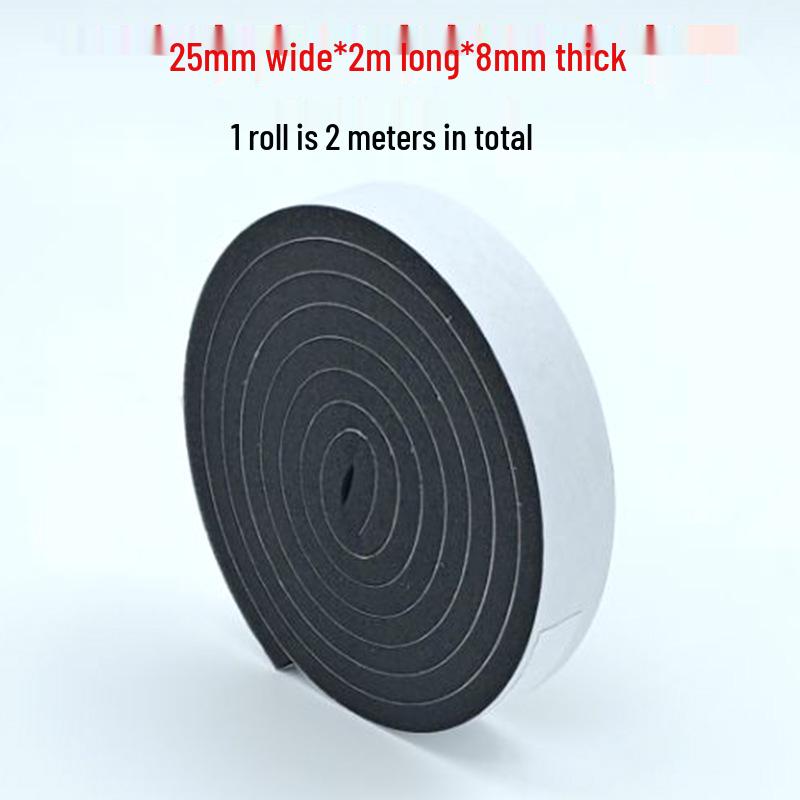 Black Self-Adhesive Fire Retardant Foam Tape