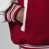Jordan Varsity Logo Jacket With Stand Collar And Single-Breasted Closure Kids Outerwear Red FV6043-687