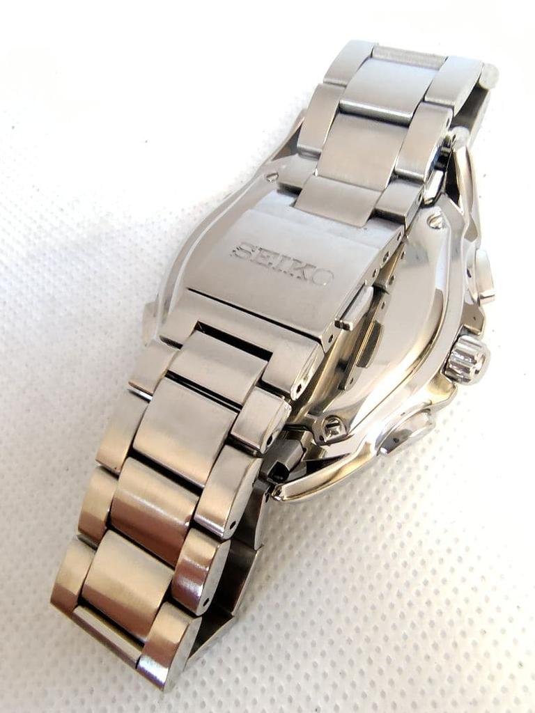 [USED] Seiko Brightz Chronograph, Black, Radio-Controlled Solar