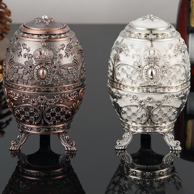 Automatický box na párátka typu push Evropský styl Slitina Stříbrný organizér na párátka Držák Stolní displej Jedinečný festivalový dárek