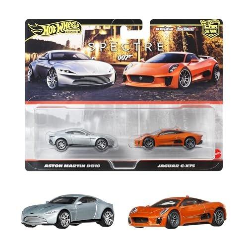 Hot Wheels Premium 2-Pack Nissan GT-R Nismo GT3 & Nissan GT-R (R35) Millennium Jade Diecast Toy Car Set