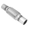 1.75x10in Exhaust Flex Pipe Stainless Steel Corrugated Flexible Joint Tube Universal Parts