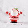 Santa Mini Christmas Claus Snowman Micro Landscape Miniatures Ornament Figurines