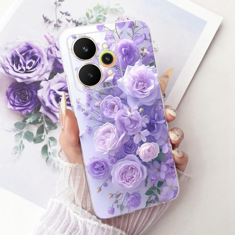 For Realme 15 Pro RMX5101 Case Transparent Printing Soft Silicone TPU Back Cover For Realme15 Capa Realme 15Pro Phone Shell