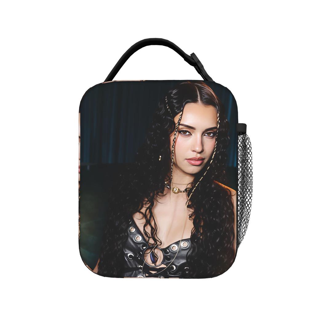 Katseyes Daniela Lunch Bag Portable Zipper Lunch Box Child Travel Print Cooler Bag Retro Oxford Tote Food Bags