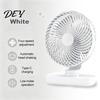 Portable Cooling Fan Desk Fan, Small Air Circulating 3 Speed Quiet Personal Electric for Office Adjustable Tilt Head Table Dorm Kitchen